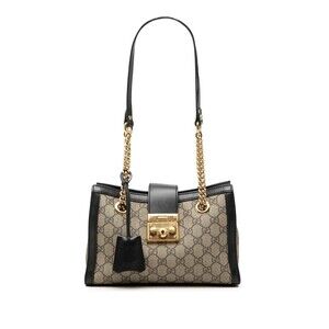Gucci Small Gg Supreme Padlock Tote #341701G88B